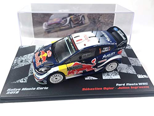 - Coche 1/43 Ford Fiesta WRC Rallye Monte-Carlo 2018 Ogier Ingrassia (BR28)