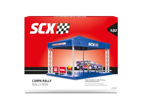 Scalextric - Accesorios y Extensiones Circuitos de Carreras Original Escala 1:32 (Carpa Box Rally)