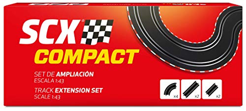 Scalextric – Accesorios y Extensiones Circuitos de Carreras Compact Escala 1:43 (Set Ampliación de Circuito de Carreras)